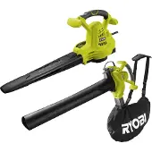 Ryobi 2800W elektrische bladblazer RBV2800CSV, luchtvolume 14 m³/min, geleverd in de originele verpakking