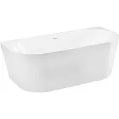 BELVIT Zoro half vrijstaand bad 170x80cm wit glans