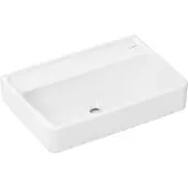 Hansgrohe Xanuia Q Wastafel/Fontein - 55x37cm - inbouw - zonder kraangaten - zonder overloop - wit glans 60212450
