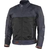 Trilobite Airtech motorjas, textiel, blauw/zwart, maat S