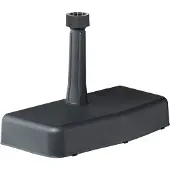 Hi Parasolvoet Antraciet 20 Kg 50 X 25 X 9 Cm