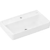 Hansgrohe wastafelblad Compact Xanuia, 650x390 mm, met kraangat, zonder overloop, wit, artikelnummer 60219450