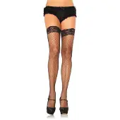Leg avenue Hold Up Visnetkousen - Zwart