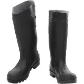 vidaXL Gummistiefel, zwart, maat 38, PVC