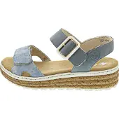 Rieker 62760 Sandalen | Maat 42 Dames Blauw