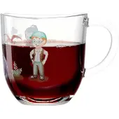 Leonardo Theeglas Bambini Avventura Dino 280 ml (Set van 6)