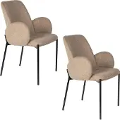 Housecraft living Papillon Eetkamerstoel - Camel