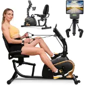 Hop-Sport HS-045 Volt – Ligfiets – Magnetisch Weerstandssysteem – Hartslagsensoren – LCD-Display