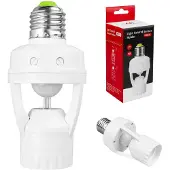 Macleans MCE24 - Lampfitting met bewegings- en schemersensor - 360°