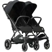 Deryan Rolo X2 XL Duo Buggy - 2 persoons - Compact & Licht - Zwart