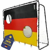 Best Sporting Doelmuur "Duitsland" met 2 schietgaten 193 x 150 cm