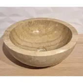 Teakea - Onyx Natuurstenen Waskom Ø40x15 cm - Luxe Ronde Onyx Waskom