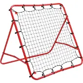 Syfax Voetbal kickback rebounder verstelbaar 100x100 cm