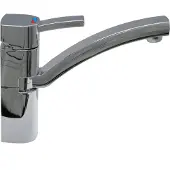 Comet Eengreepsmengkraan Capri 12V Ø33 mm chroom