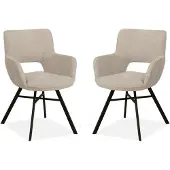 MX Sofa Eetkamerstoel Mercury - Toffee (set van 2 stoelen)