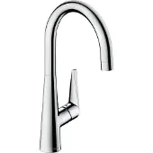 Hansgrohe Talis S spoelbakmengkraan, zwenkbare uitloop, chroom, voor lage druk, 1 stuk.