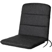 Hobbygarden Tuinstoelkussen Alba Zwart voor Lage Rug Tuinstoelen – Waterafstotend, UV-bestendig en Comfortabel
