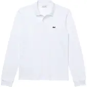 Lacoste Polo Men L1312 Longsleeve Classic Fit White-7