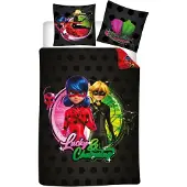 Disney Miraculous ladybug kinderdekbedovertrek Ladybug & Black - polykatoen