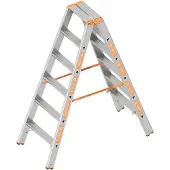Layher model 1043, trapsteiger met treden, 2x6 treden