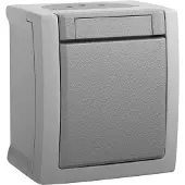 Panasonic 90591003-DE Pacific Knop spatwaterdicht Grijs 1 stuk(s)