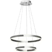 LUCANDE Hanglamp Lyani, dimbaar, chroom / zilver, Woon-/ Eetkamer, metaal, Modern