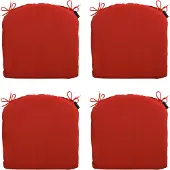 Madison Zitkussen basic red 46x48 - 4 stuks