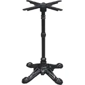 Oviala - Tafelpoot in zwart gietijzer 72 cm - Versailles