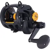 Penn Squall Lever Drag 2 Speed Trolling Reel Zwart 16VS