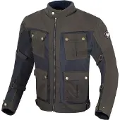 Merlin Chigwell Utility Olijfgroen Wax Motorjas Maat M