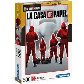 Clementoni Puzzle 500 pièces La Casa de Papel