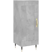 Syfax Dressoir 34,5x34x90 cm bewerkt hout betongrijs