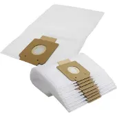 Markenlos 20 stuks stofzuigzakken, compatibel met Basic-modellen