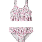 Name it Bikini 'NMFZOLEA' groen / pink / rosa / offwhite