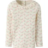 Lil´ Atelier Shirt 'NMFGago' oudroze / wit