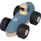 Korko Formula E Car Blauw Kinderen