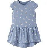 Name It Mini Jurk 'NMFVigga' groen / oranje / purper