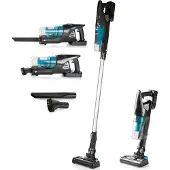 Primo Pr501sv 3-in-1 Snoerloze Steelstofzuiger - 18,5 V - Grijs/blauw