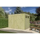 Fjordholz | Tuinhuis QBV3 S 298x210 | Hogedruk Geïmpregneerd Groen
