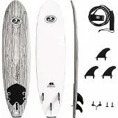 CBC White Wood 7´0´´ Surfplank