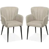 MX Sofa Eetkamerstoel Pedri - Sand (set van 2 stuks)