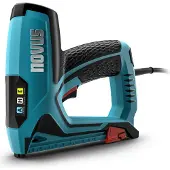 Novus Elektrotacker J-150 A: 53 mm / H: 37 mm / E: 16 mm, geschikt voor materialen van 6-14 mm dik / bevestigingsdiepte 16 mm