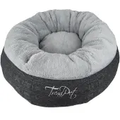 Trendpet 25942, Kussen voor huisdieren, voor binnen, kat/hond, grijs, rond, effen