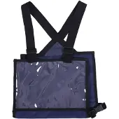 QHP Rugnummerhouder Donkerblauw