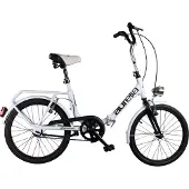 Dino Bikes Aurelia Vouwfiets wit 20 inch wit Metaal Kinderfiets