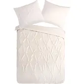 Pure Dekbedovertrek Micropercal Elegance - silver 240x200/220cm