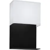 Eglo LED-wandlamp Galdakao, zwart, Woon-/ Eetkamer, metaal, Modern, LED wandlamp