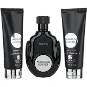 Riiffs Masculin: Geschenkgiftset voor heren: Eau de Parfum 100 ml + Douchegel 100 ml + Bodylotion 100 ml