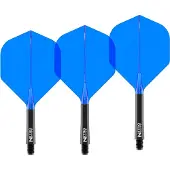 Red Dragon Nitro Flite System Black Blue NO2 - Dart Flights