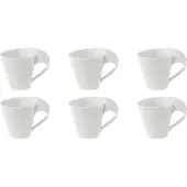 Villeroy & Boch Mokka-/ Espressotasse NewWave 80 ml Set van 6